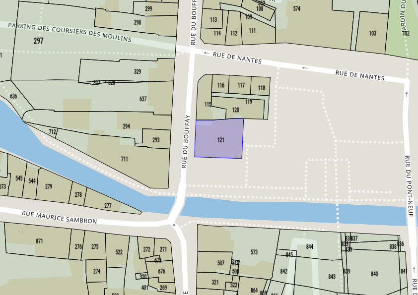 Exemple de cadastre